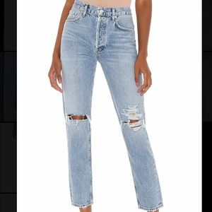 Agolde Jamie High Rise Classic Jeans